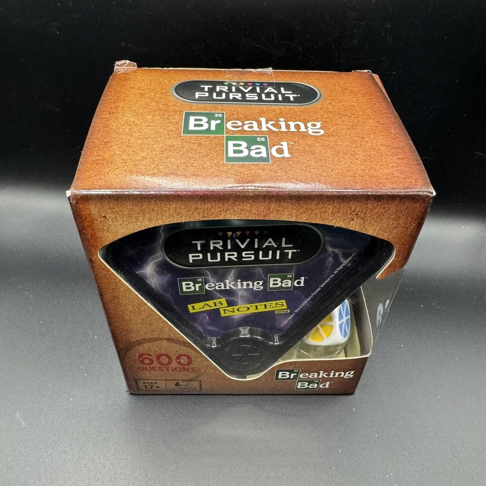 Trivial Pursuit Breaking Bad LAB NOTES EDITION Trivia Game 600 Questions NEW